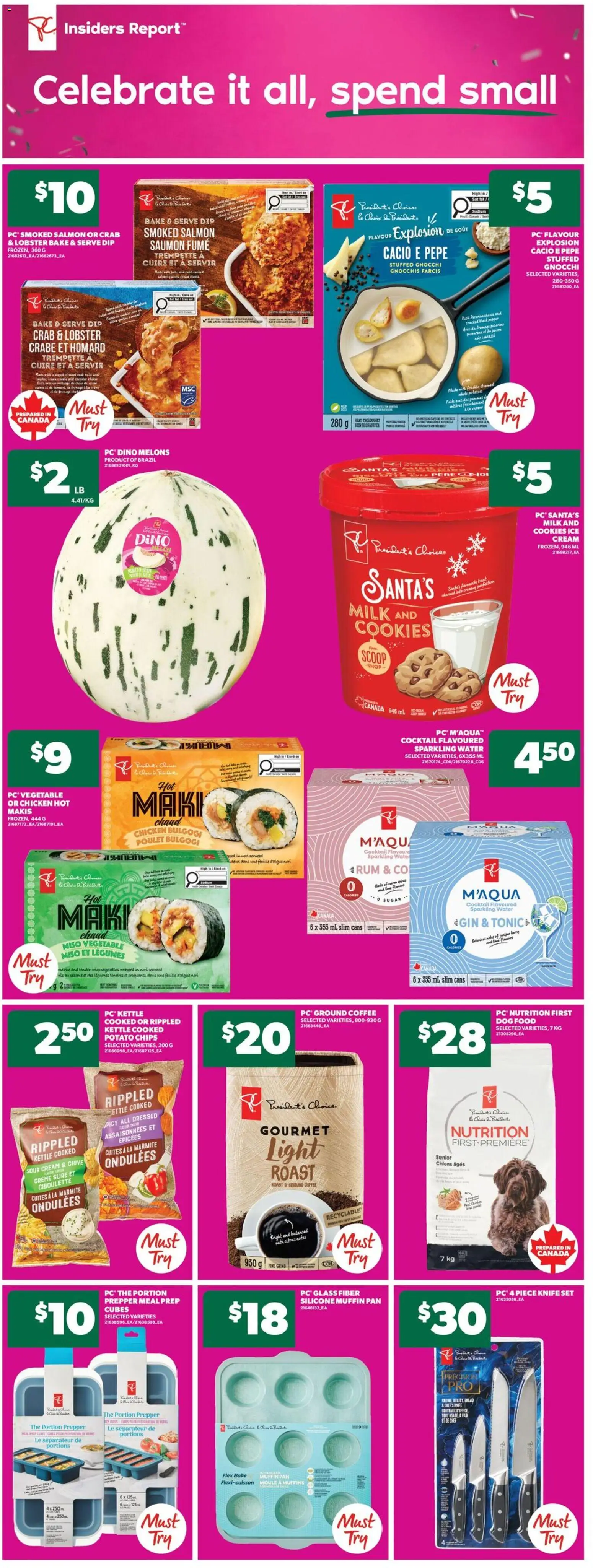 Real Canadian Superstore flyer valid from 18.12.2025 | Page: 9 | Products: Cookies, Kettle, Milk, Chicken