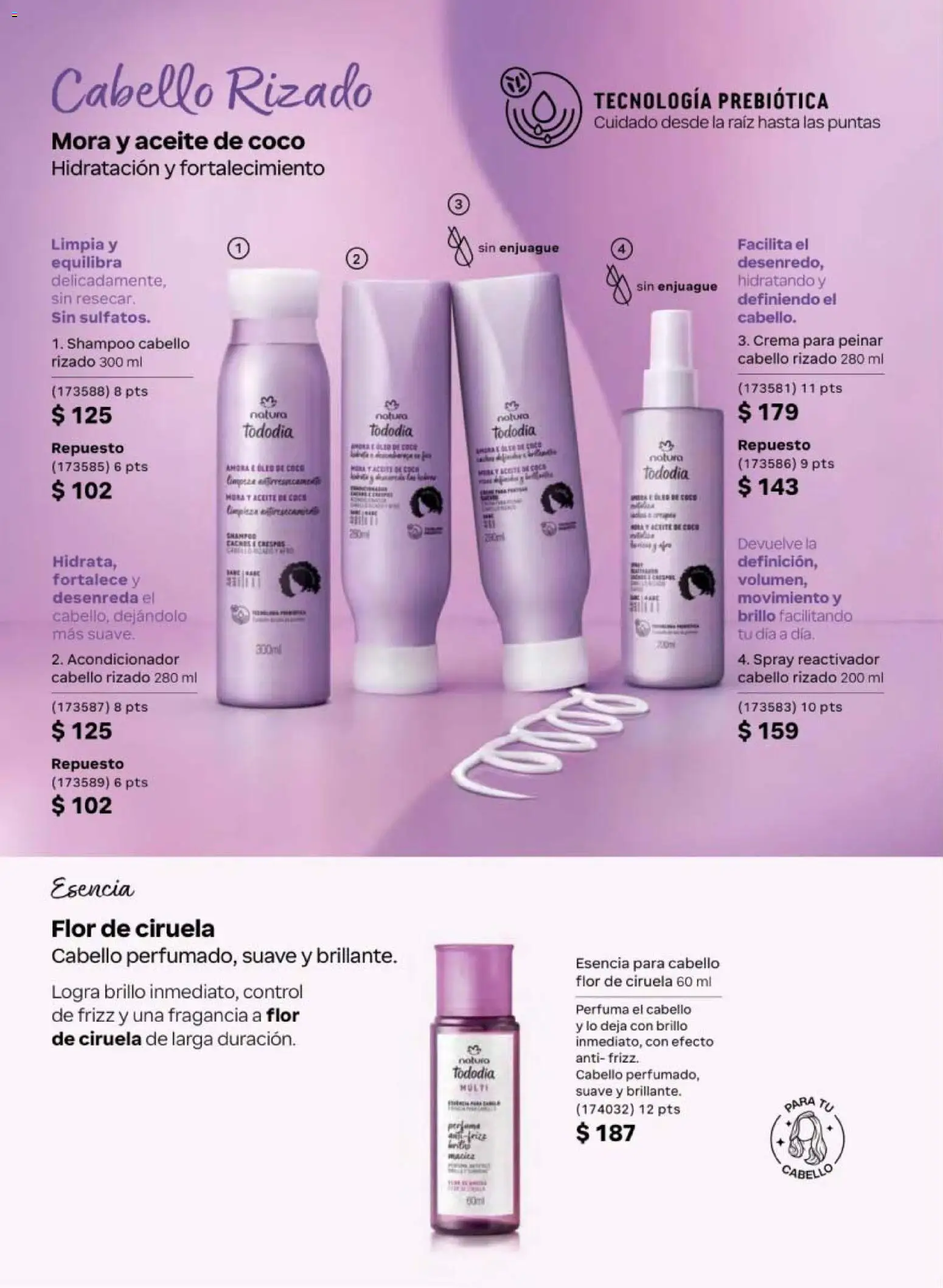 Nuevas ofertas de Natura válidas en toda la República Mexicana desde el 20.02.2026. ¡Encuentra las mejores ofertas en Natura campaña 4 2026! | Página: 136 | Productos: Brillo, Aceite, Fragancia, Acondicionador