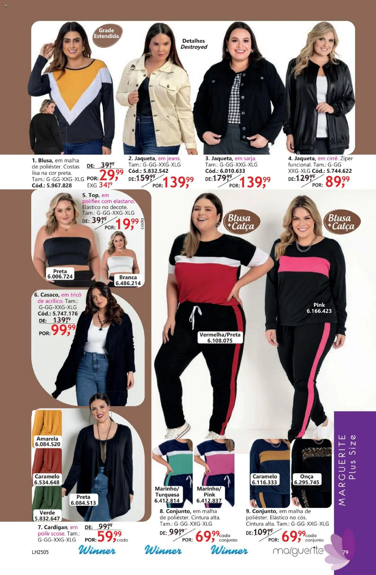 Quatro Estações Folheto - válido de 01.04.2026 | Página: 79 | Produtos: Grade, Blusa, Calça