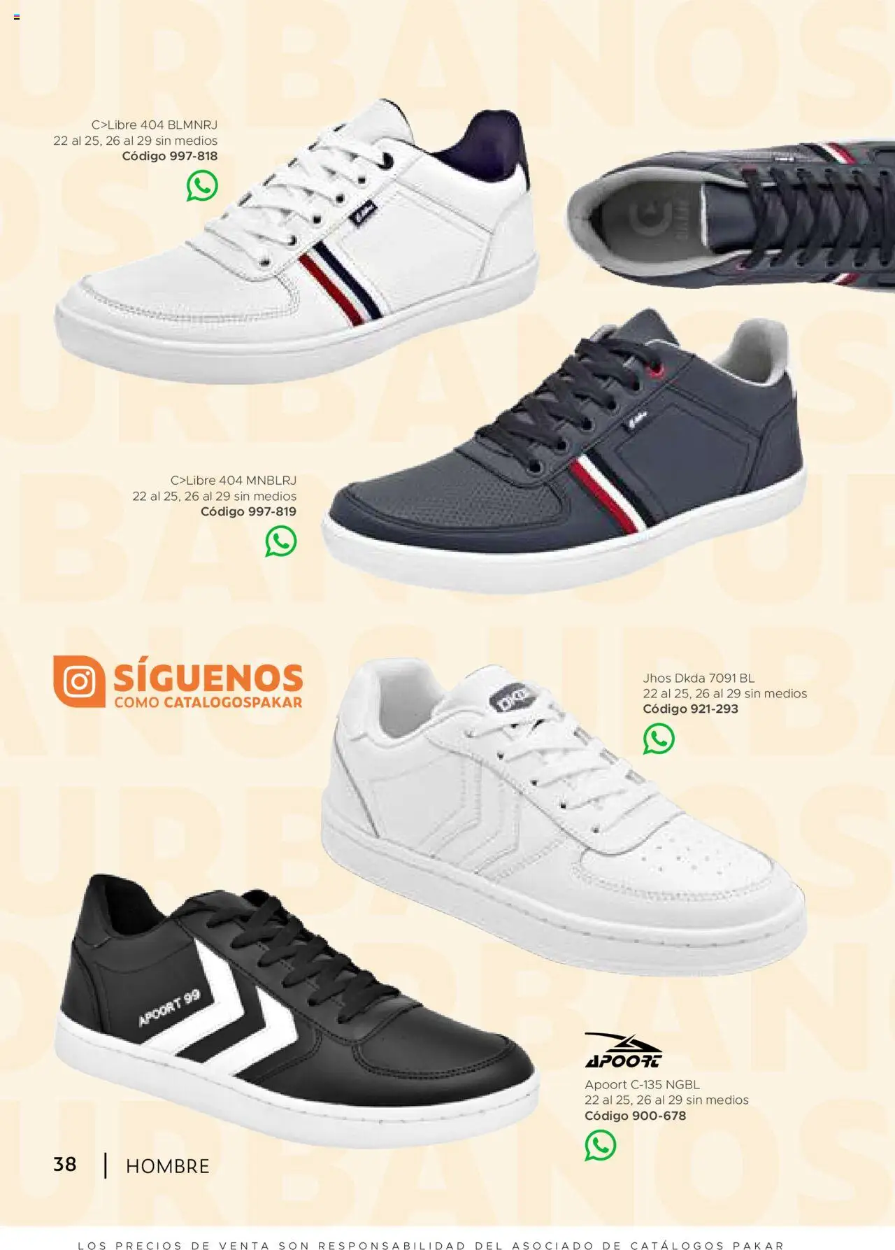 Nuevas ofertas de SC Pakar válidas en toda la República Mexicana desde el 24.07.2025. ¡Encuentra las mejores ofertas en SC Pakar - Catálogo Hombre otoño / invierno! | Página: 38