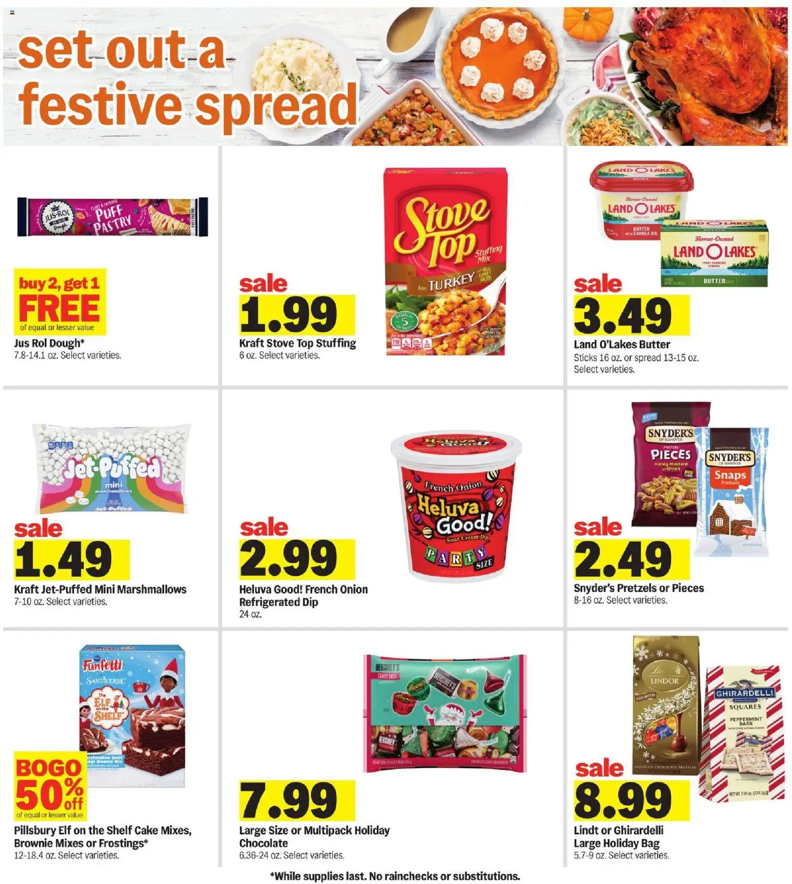 Meijer Weekly Ad - MI - valid from 05.11.2025 | Page: 18 | Products: Peppermint, Butter, Chocolate, Sour cream