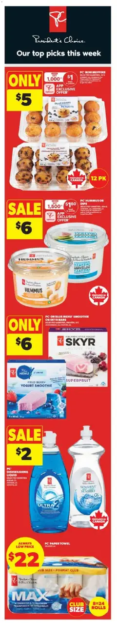 Preview of Real Canadian Superstore weekly flyer / circulaire from shop Real Canadian Superstore valid from 23.04.2026