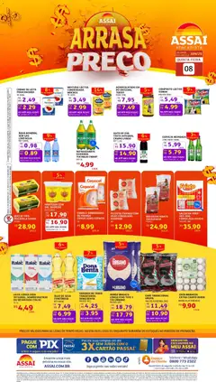 Encarte Assaí Atacadista - RO - Pré-Visualização do folheto da loja Assaí Atacadista, válido de 08.01.2026