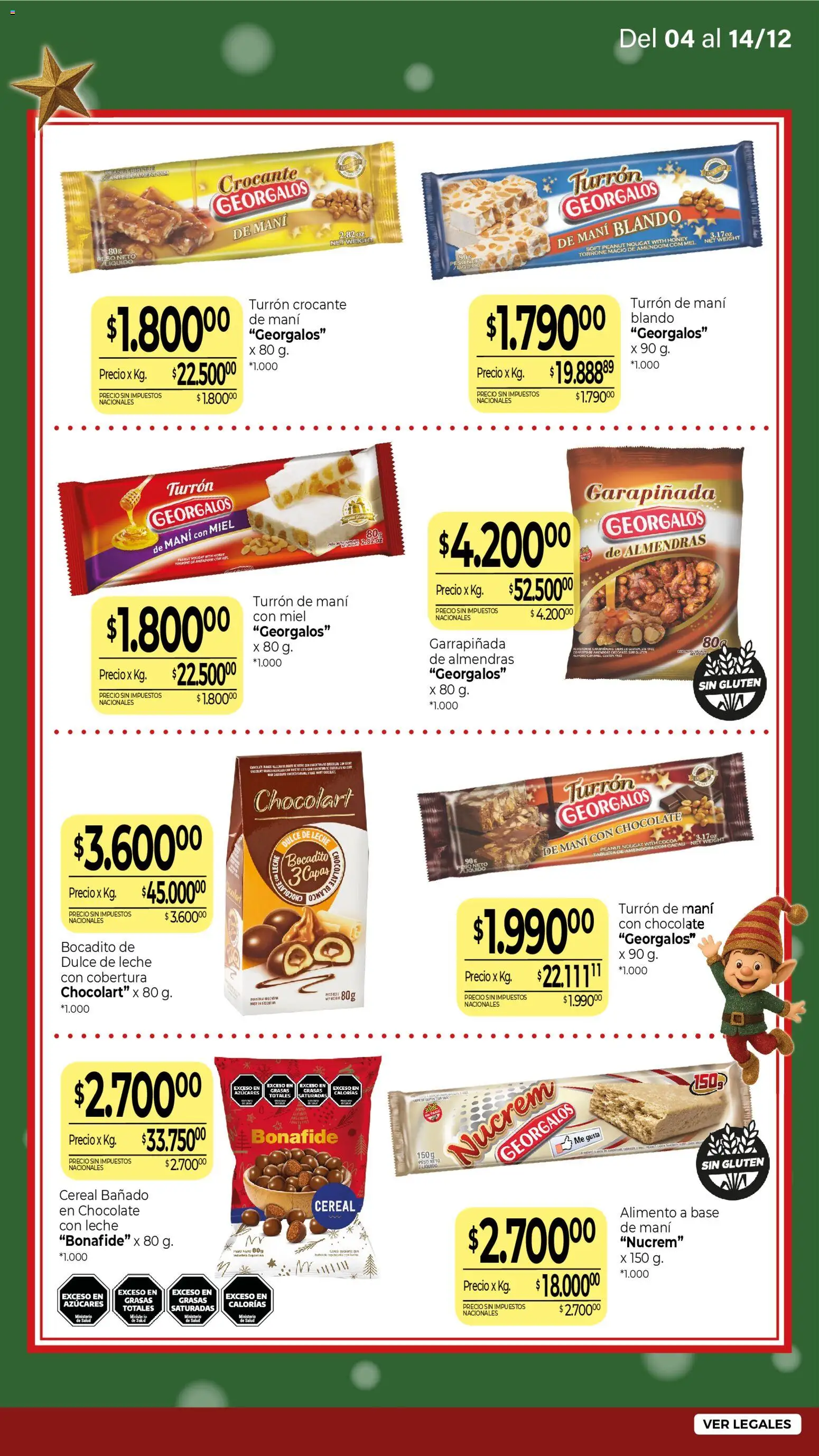 La Anonima - catalogos-masivos - insuperables-49-25-z5 │ válido desde el 04.12.2025 | Página: 3 | Productos: Almendras, Dulce de leche, Leche, Chocolate