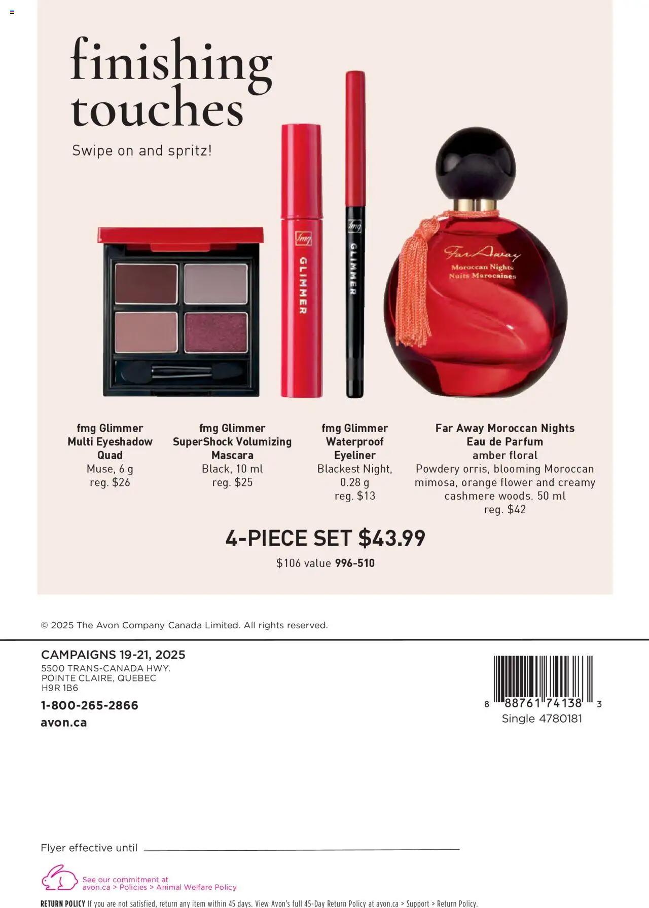 Avon flyer valid from 11.09.2025 | Page: 16 | Products: Perfume, Mascara, Eyeliner