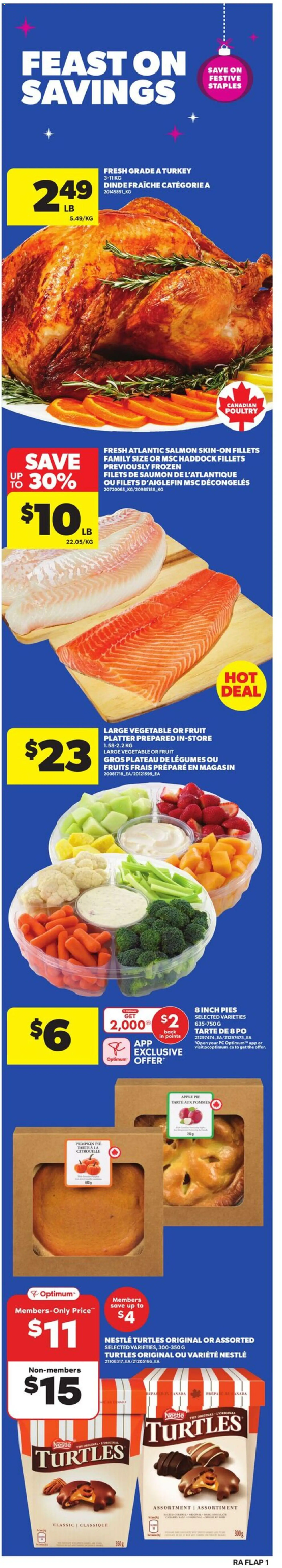 Atlantic Superstore flyer valid from 18.12.2025 | Page: 1 | Products: PC, Turkey