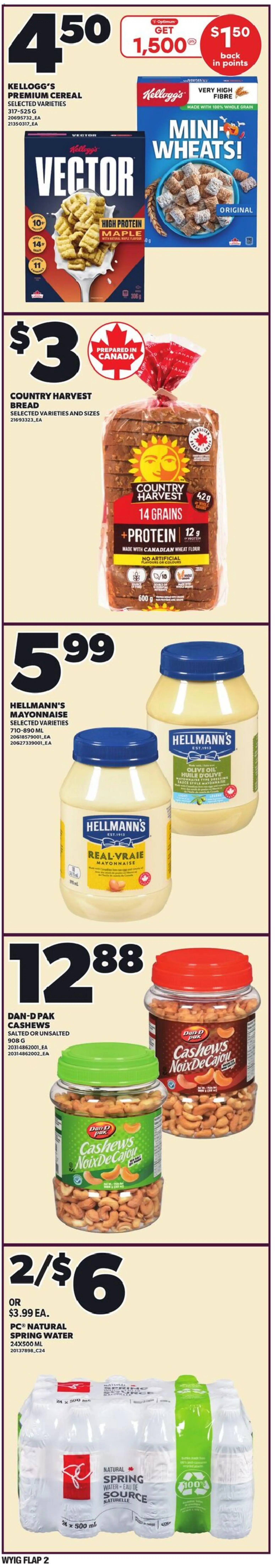 Loblaws flyer valid from 22.01.2026 | Page: 2 | Products: Oil, Bread