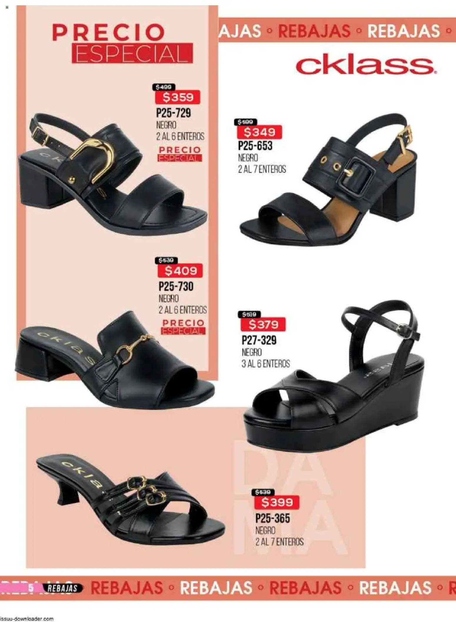 Nuevas ofertas de Cklass válidas en toda la República Mexicana desde el 31.10.2025. ¡Encuentra las mejores ofertas en Cklass catálogo Super Rebajas Ropa! | Página: 369