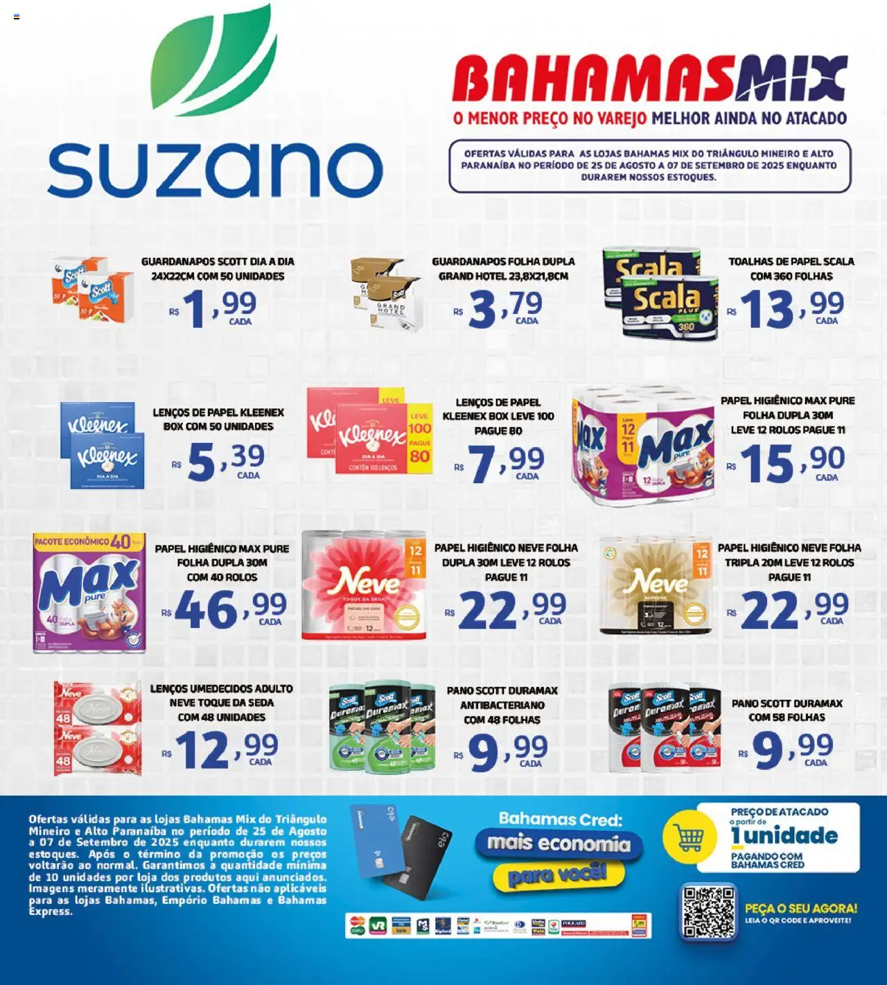Bahamas Mix Folheto - válido de 25.08.2025 | Página: 2 | Produtos: Papel higiênico