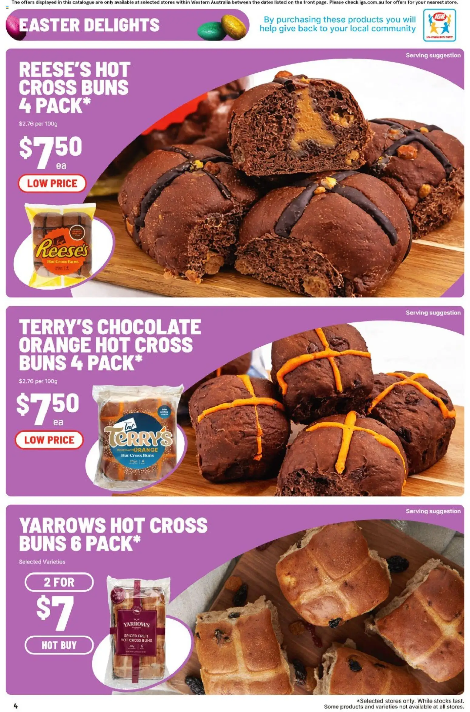 IGA catalogue - valid from 25.03.2026 | Page: 4 | Products: Chocolate