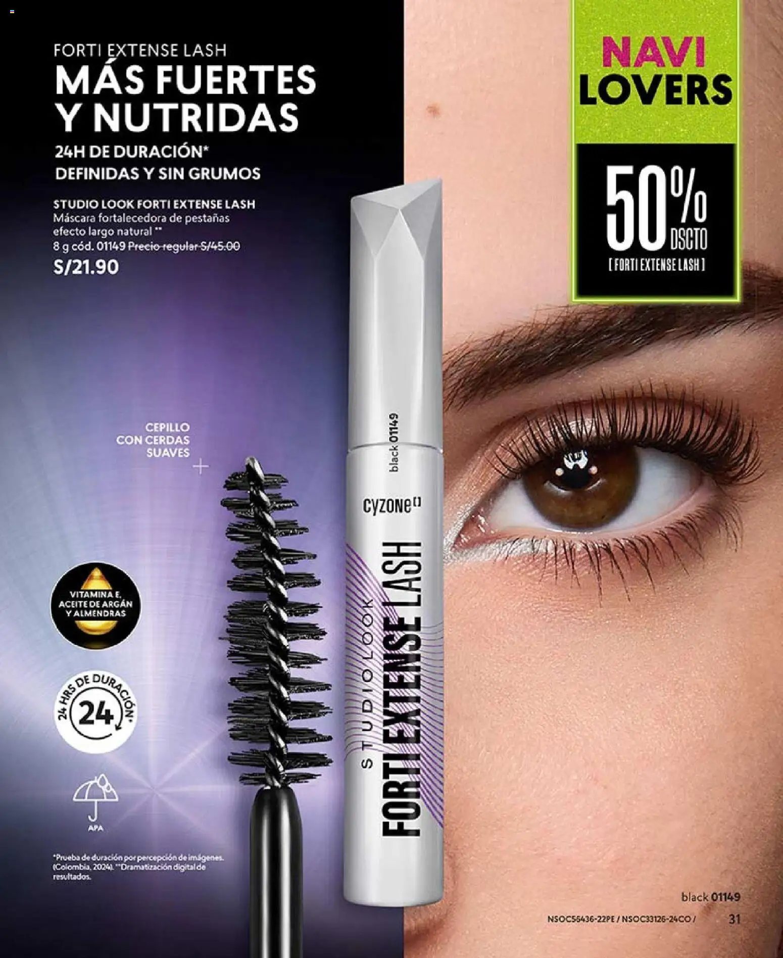 Catálogo CyZone válido desde 14.11.2025 | Página: 43 | Productos: Máscara, Aceite, Almendras