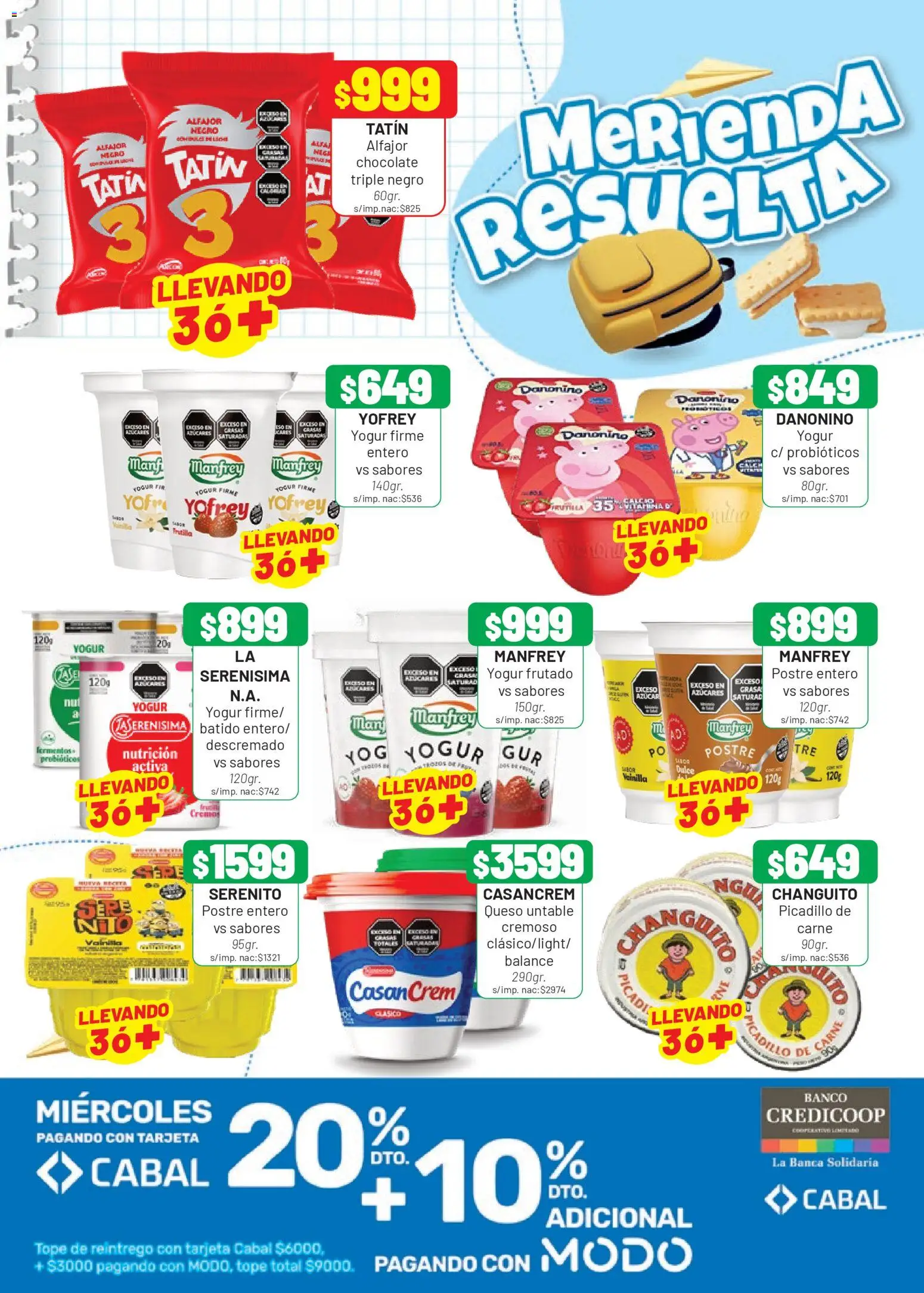 Almacor catálogo │ válido desde el 05.03.2026 | Página: 4 | Productos: Frutilla, Queso, Yogur, Picadillo