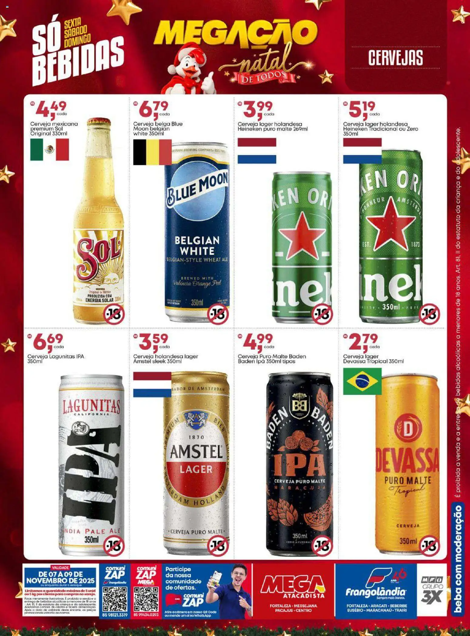 Frangolândia Folheto - válido de 07.11.2025 | Página: 10 | Produtos: Cerveja, Heineken