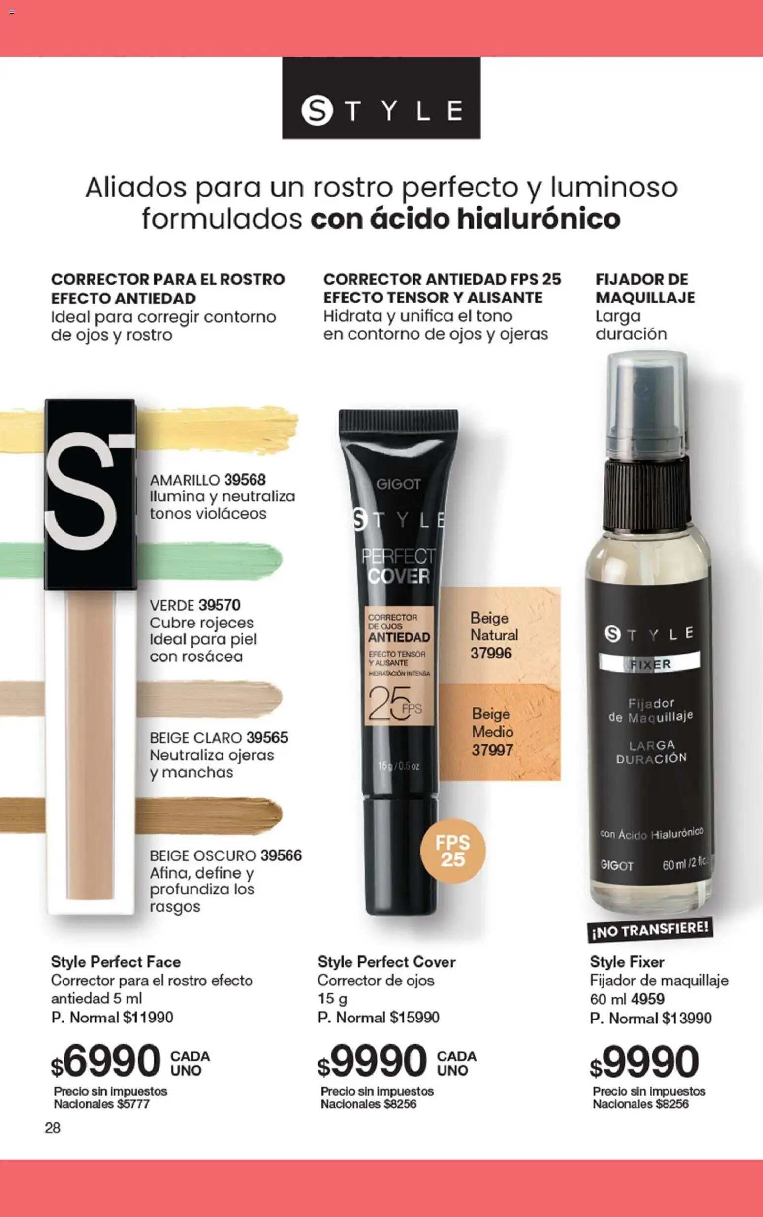 Gigot - CAMPAÑA 01 │ válido desde el 01.01.2026 | Página: 34 | Productos: Maquillaje, Contorno de ojos, Contorno, Fijador