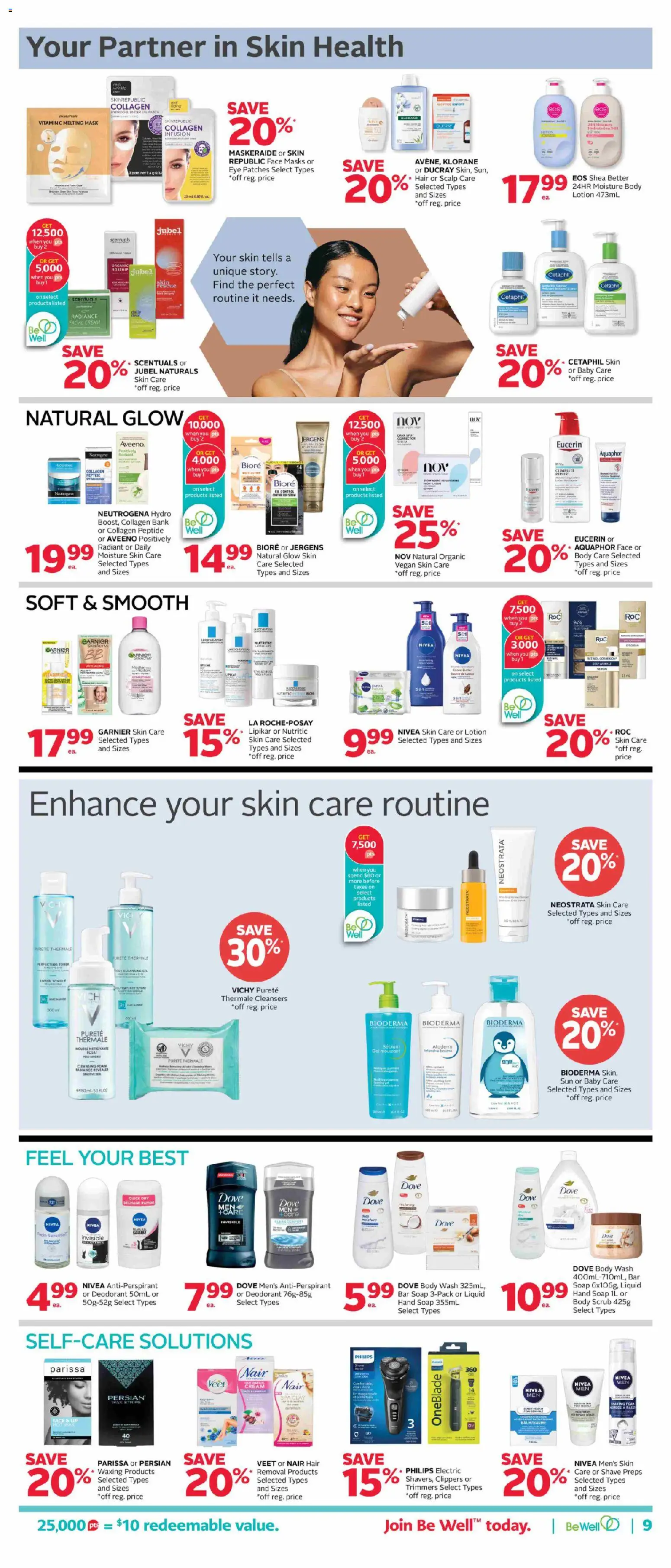 Rexall flyer valid from 26.12.2025 | Page: 17 | Products: Cream, Mask, Soap, Antiperspirant