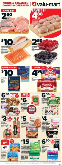 Preview of Valu Mart weekly flyer from shop Valu Mart valid from 19.02.2026