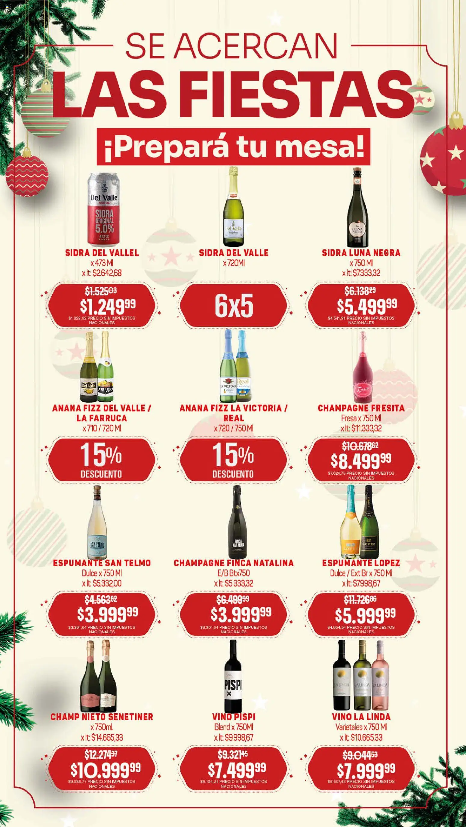 Makro ofertas │ válido desde el 13.11.2025 | Página: 3 | Productos: Mesa, Ananá, Champagne, Vino