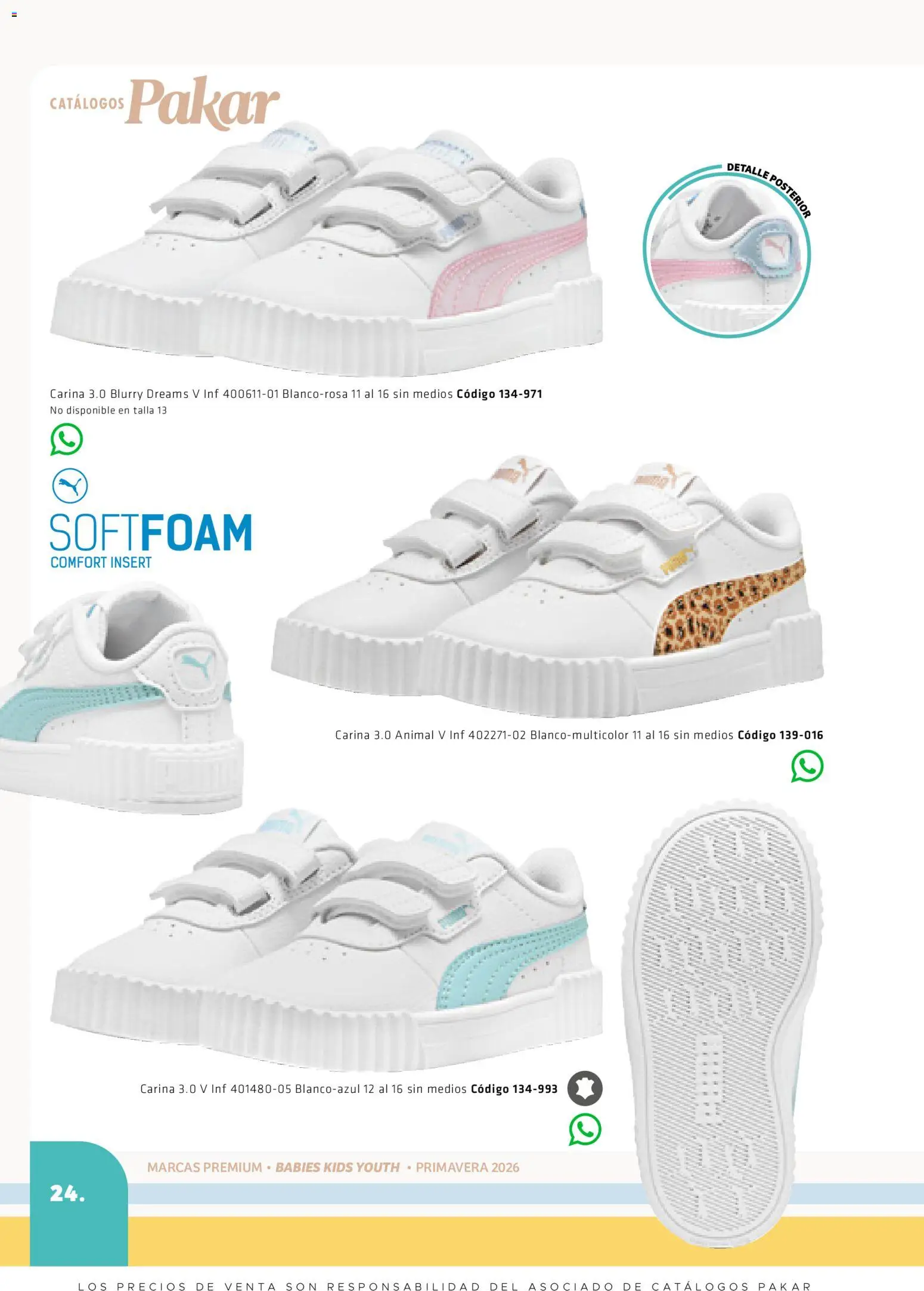 Nuevas ofertas de SC Pakar válidas en toda la República Mexicana desde el 27.02.2026. ¡Encuentra las mejores ofertas en SC Pakar catálogo Premium Kids! | Página: 24
