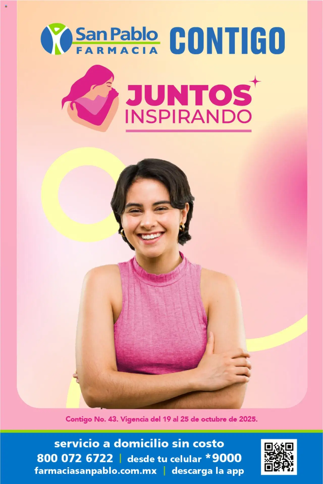 Nuevas ofertas de Farmacia San Pablo válidas en toda la República Mexicana desde el 19.10.2025. ¡Encuentra las mejores ofertas en Farmacia San Pablo catálogo! | Página: 1