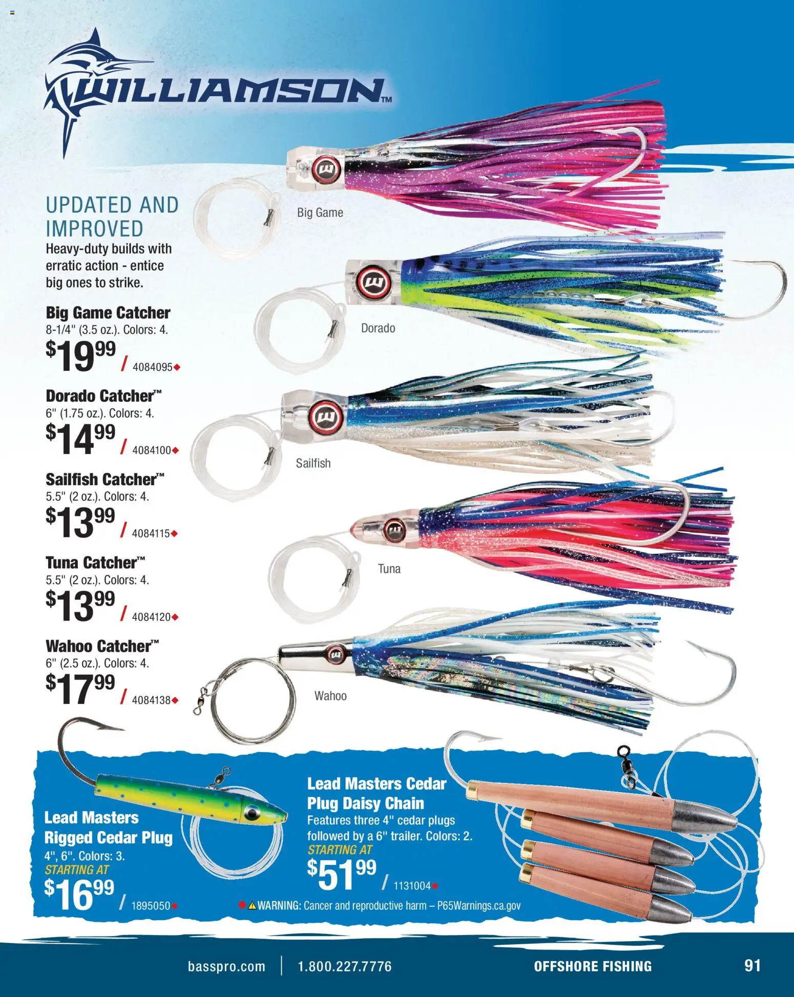 Cabela's Saltwater Specialist 26 - valid from 15.12.2025 | Page: 91 | Products: Game