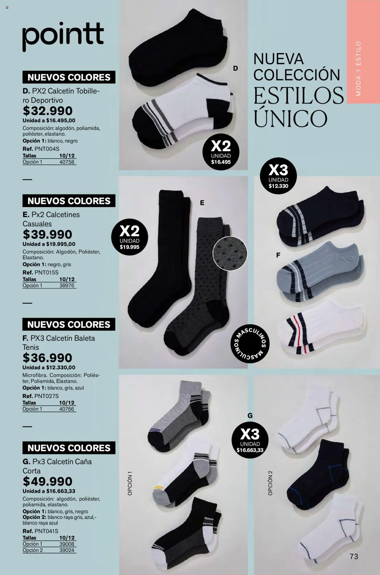 Leonisa revista - valida desde el 01.10.2025 | Página: 73 | Productos: Baleta, Tenis