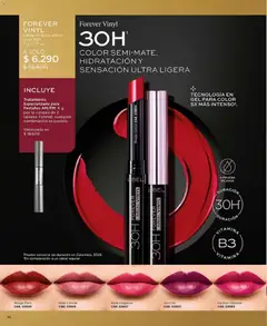 Catálogo L'Bel Campaña 1 válido desde el 01.01.2026 | Página: 18 | Productos: Agua, Labial