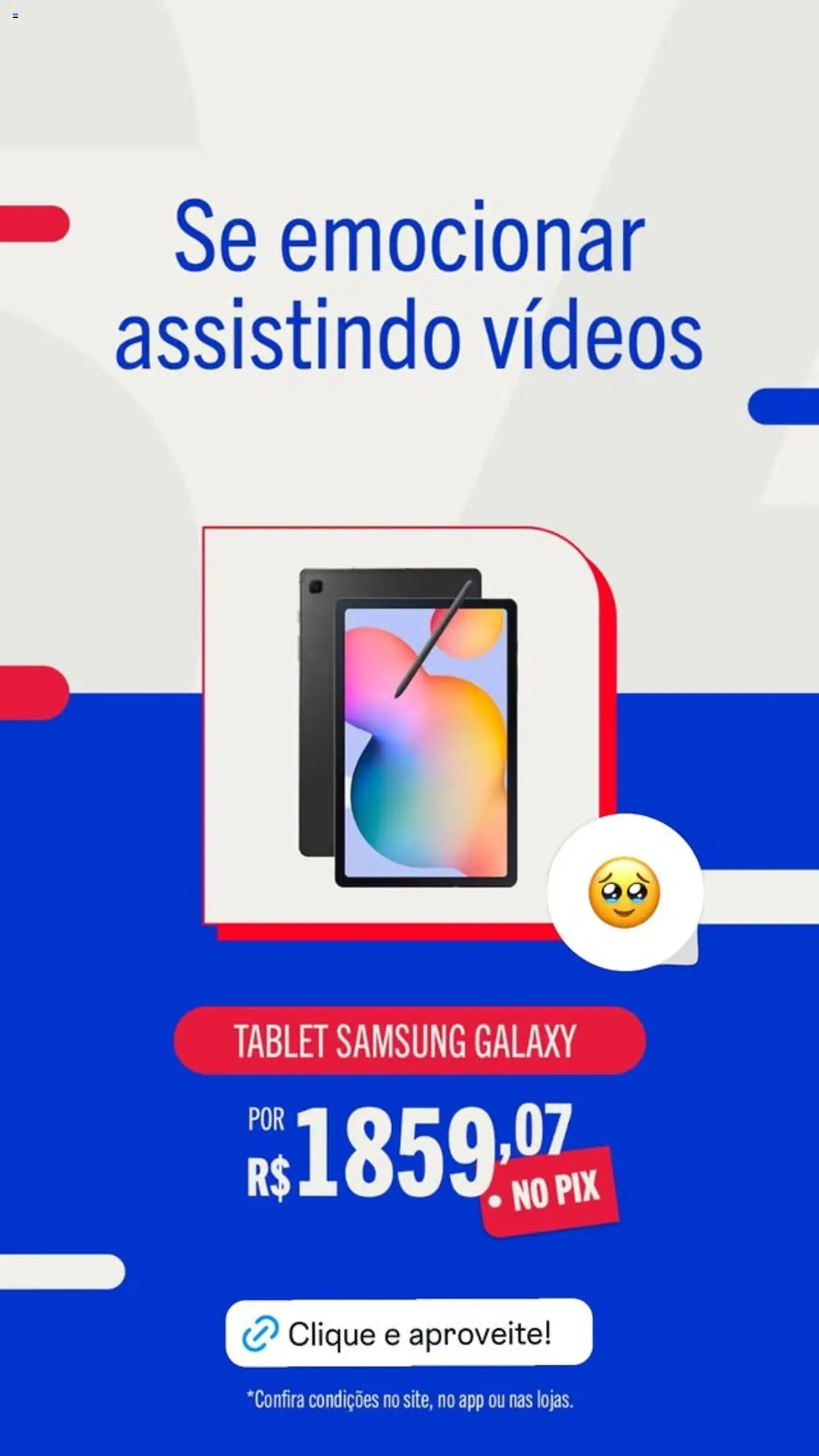 Casas Bahia Folheto - válido de 08.08.2025 | Página: 6 | Produtos: Tablet