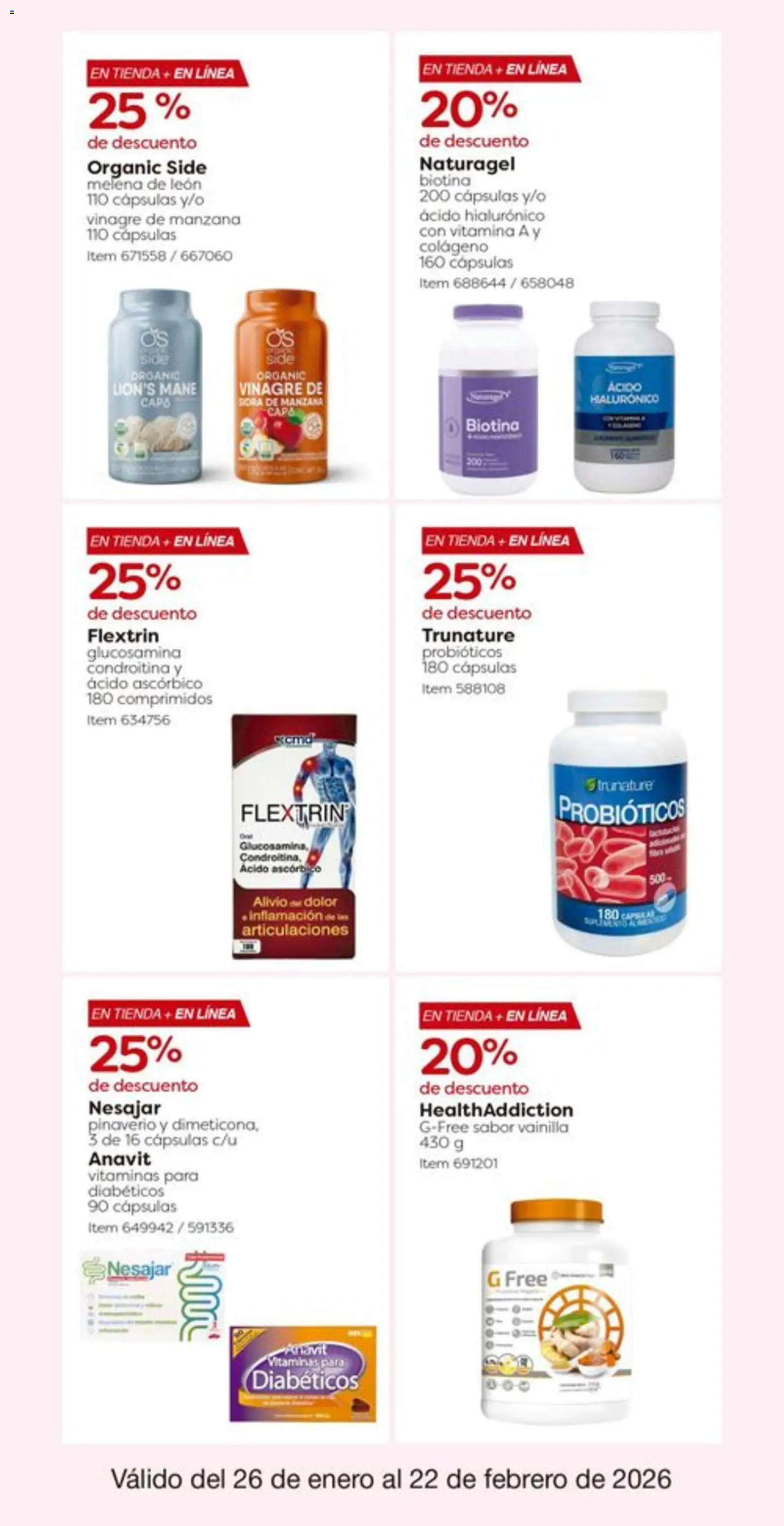 Nuevas ofertas de Costco válidas en toda la República Mexicana desde el 26.01.2026. ¡Encuentra las mejores ofertas en Costco catálogo! | Página: 34 | Productos: Vinagre, Manzana, Vitaminas