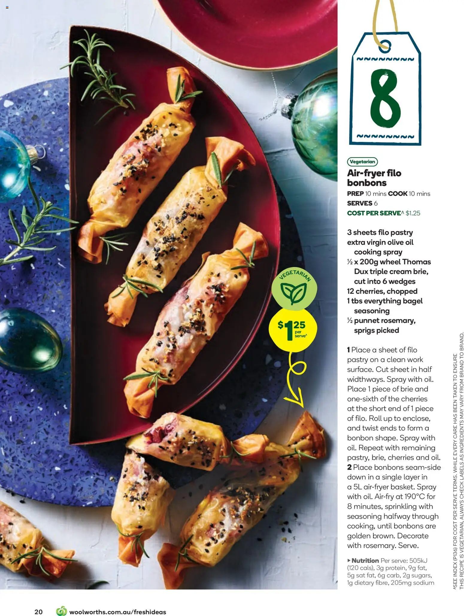 Woolworths catalogue - valid from 01.12.2025 | Page: 20 | Products: Cherries, Oil, Olive oil, Pastry