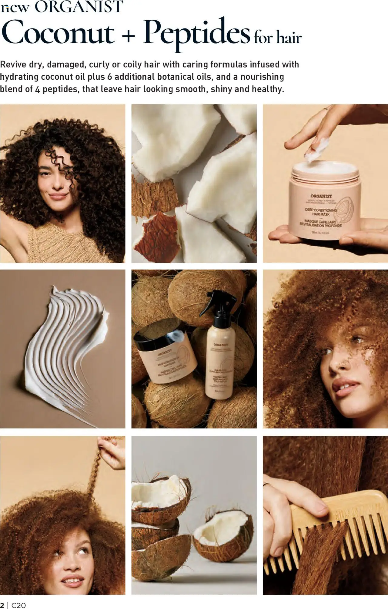 Avon Brochure - valid from 24.09.2025 | Page: 2 | Products: Coconut Oil, Hair mask, Mask, Oil