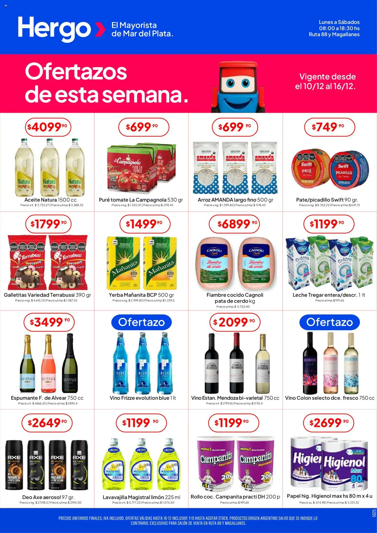 Hergo catálogo │ válido desde el 10.12.2025 | Página: 1 | Productos: Yerba, Fragancia, Huevo, Leche