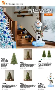 Preview of Home Depot weekly ads valid from 23.10.2025