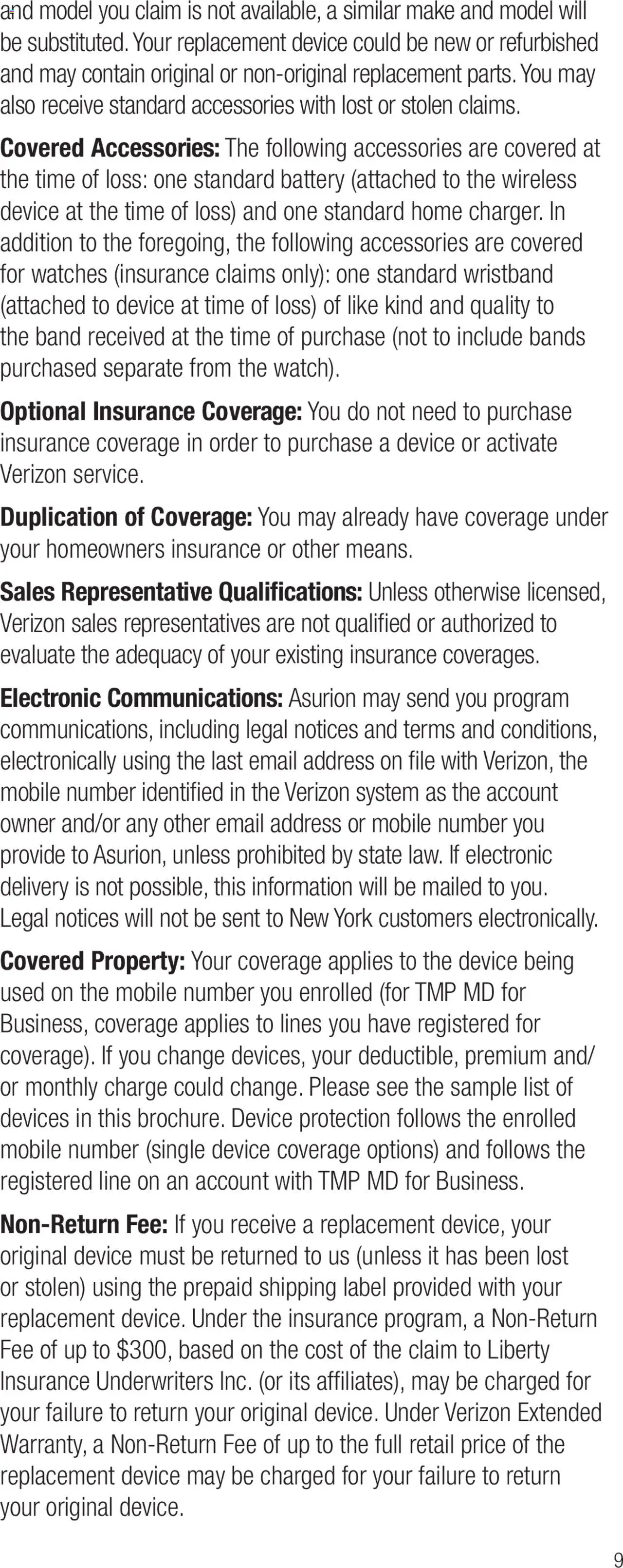 Verizon Total Mobile Protection: For New York customers only - valid from 13.03.2025 | Page: 9 | Products: Watches, Battery