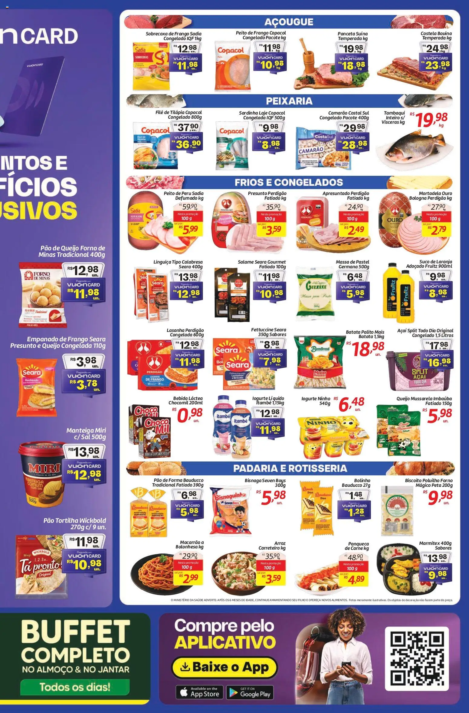 Comper Folheto - válido de 05.01.2026 | Página: 3 | Produtos: Camarão, Arroz, Brócolis, Frango