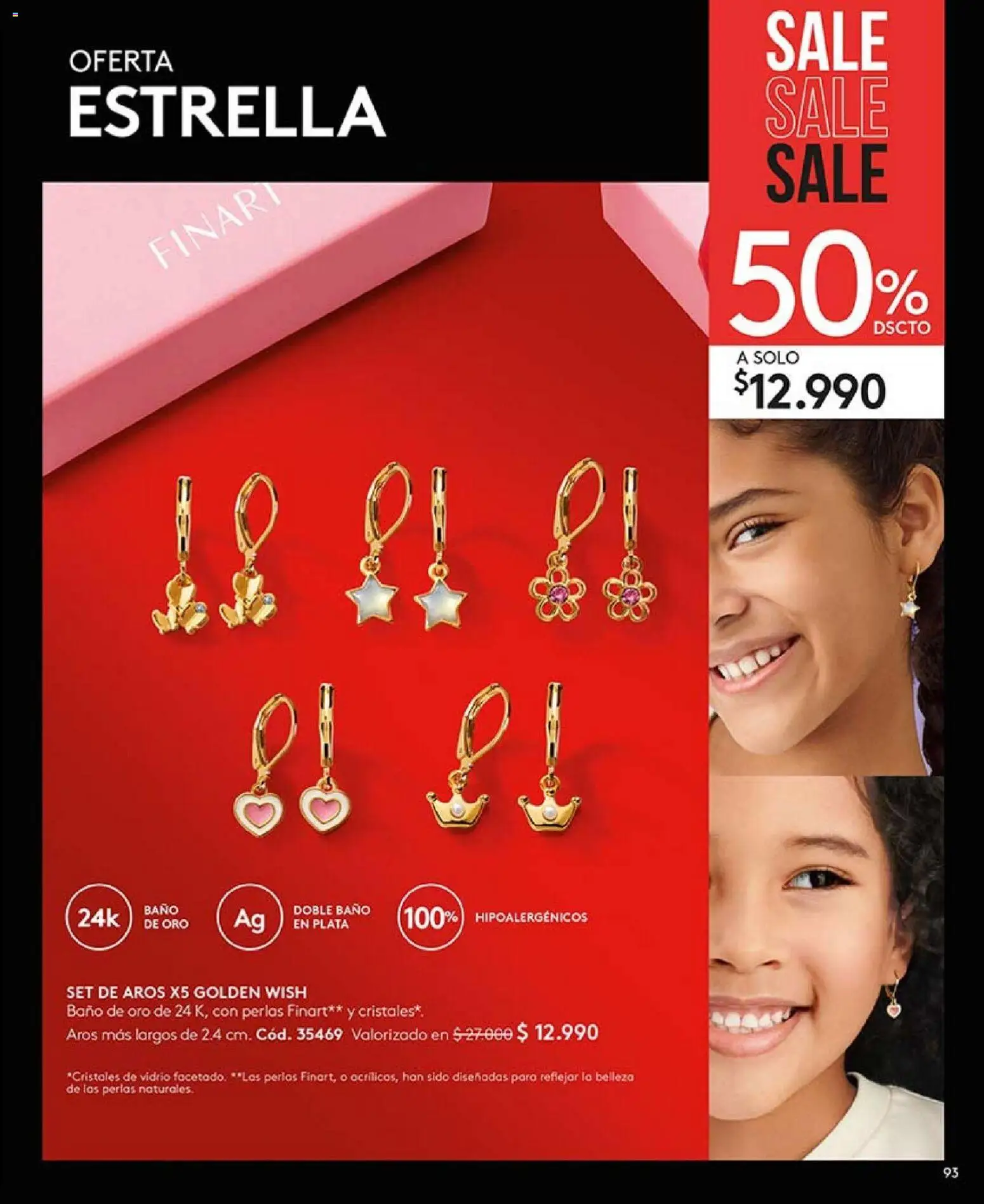 Catálogo Ésika Campaña 2 │ válido desde el 15.01.2026 | Página: 93 | Productos: Baño, Aros