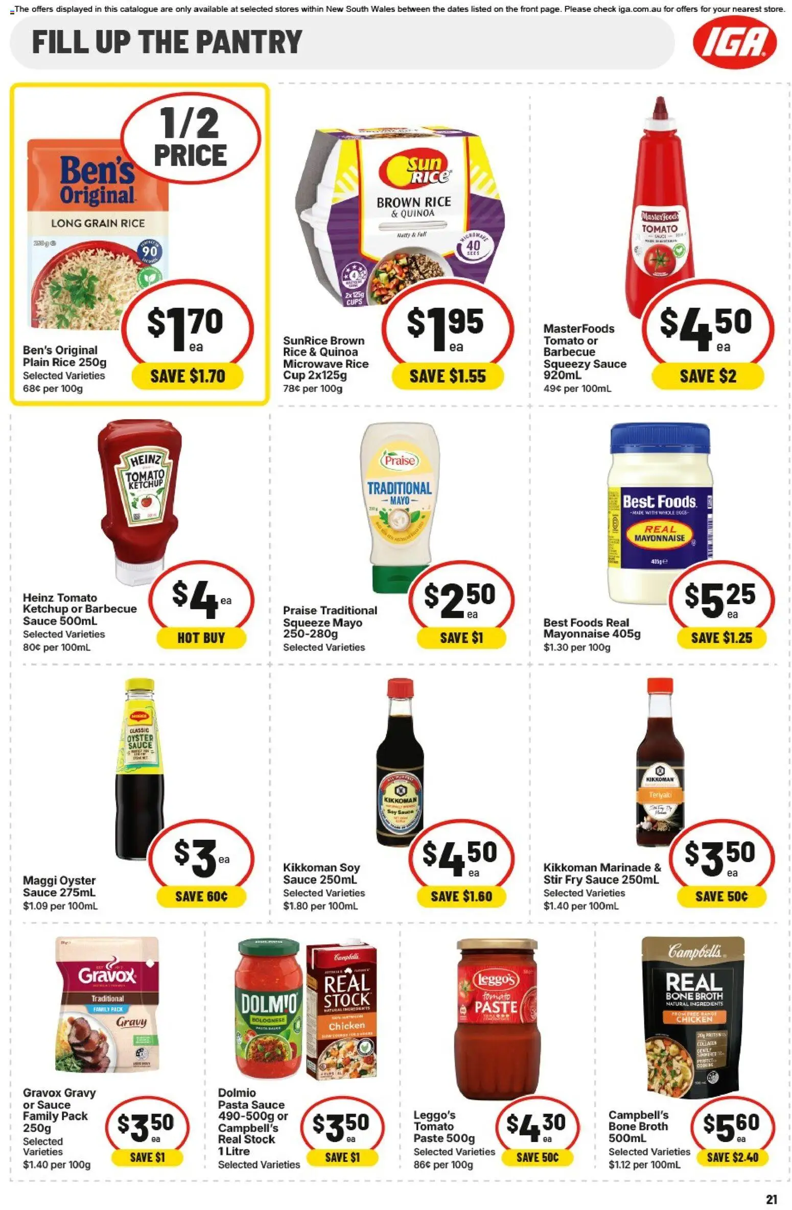 IGA catalogue - valid from 04.03.2026 | Page: 24 | Products: Energy drink, Ginger, Coca Cola, Pepsi