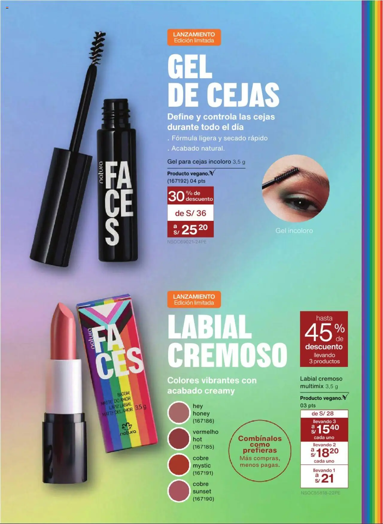 Catálogo Natura válido desde 24.05.2025 | Página: 73 | Productos: Lápiz labial