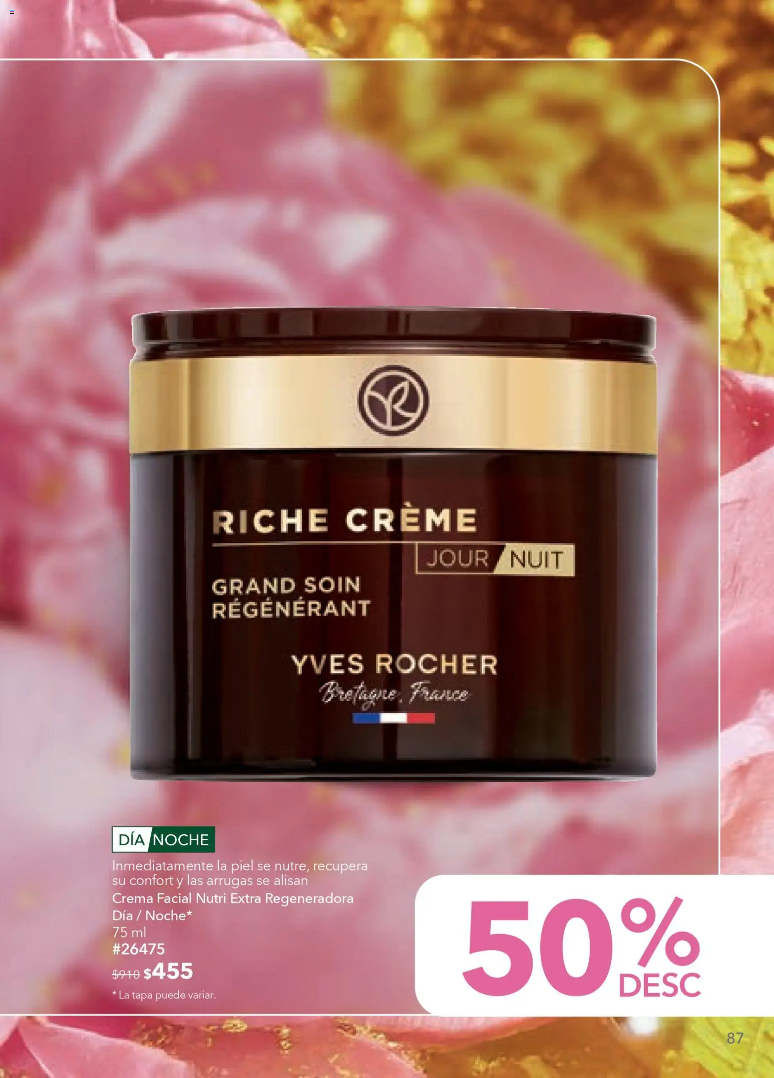 Nuevas ofertas de Yves Rocher válidas en toda la República Mexicana desde el 10.02.2026. ¡Encuentra las mejores ofertas en Yves Rocher campaña 3 2026! | Página: 85 | Productos: Crema