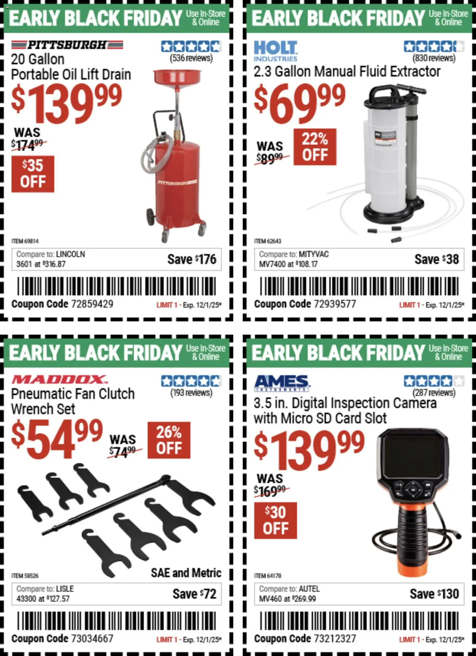 Harbor Freight Early Black Friday - valid from 10.11.2025 | Page: 15