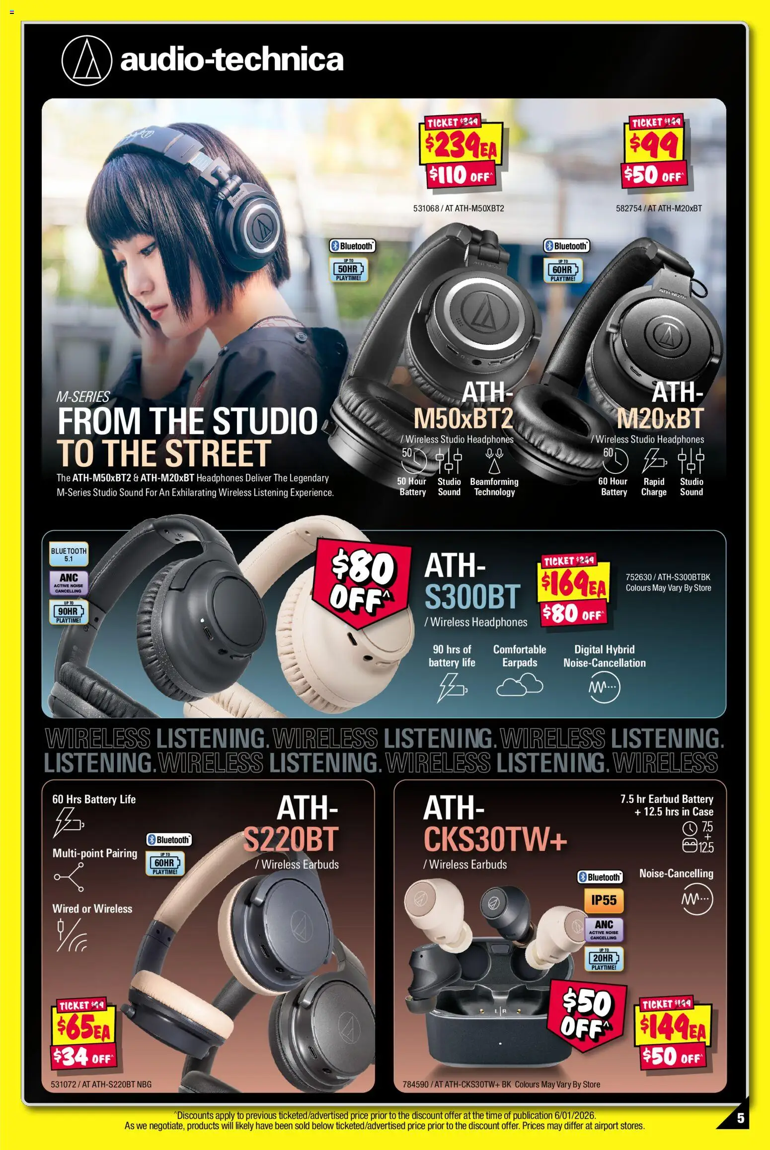 JB Hi-Fi catalogue - valid from 08.01.2026 | Page: 5 | Products: Battery, Digital, Headphones, Case