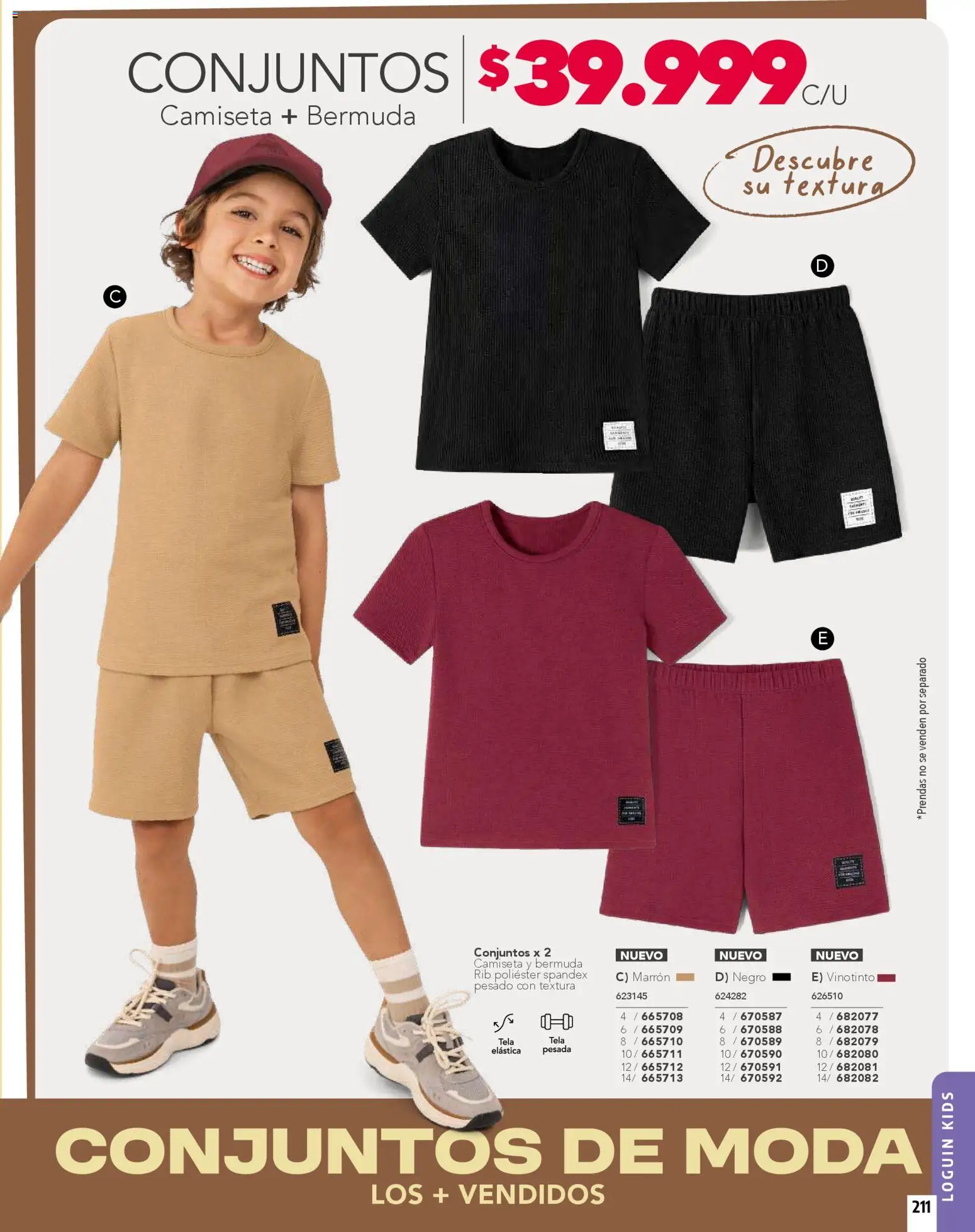 Pacifika revista - valida desde el 01.01.2026 | Página: 211 | Productos: Bermuda, Camiseta