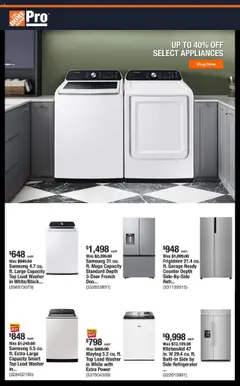 Preview of Home Depot weekly ads valid from 13.10.2025