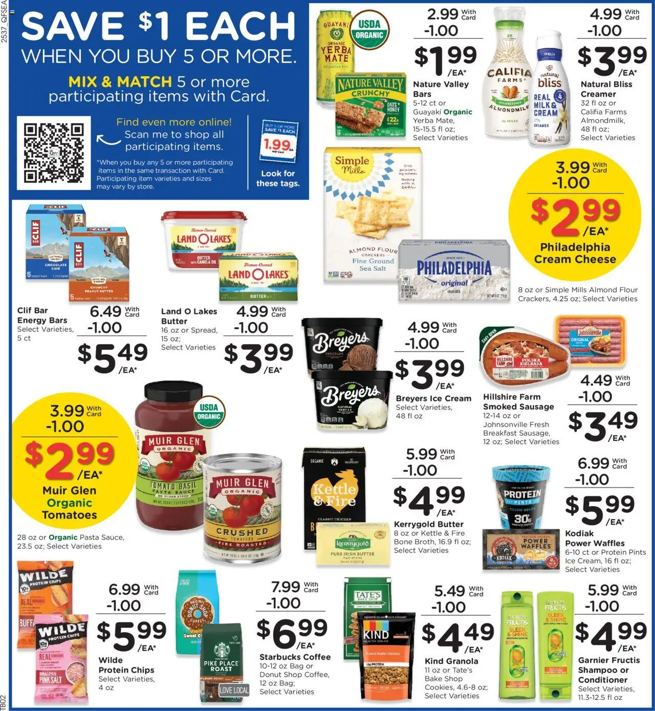 QFC Weekly Ad - valid from 15.10.2025 | Page: 4 | Products: Chocolate, Tomatoes, Sausage, Chocolate Chip