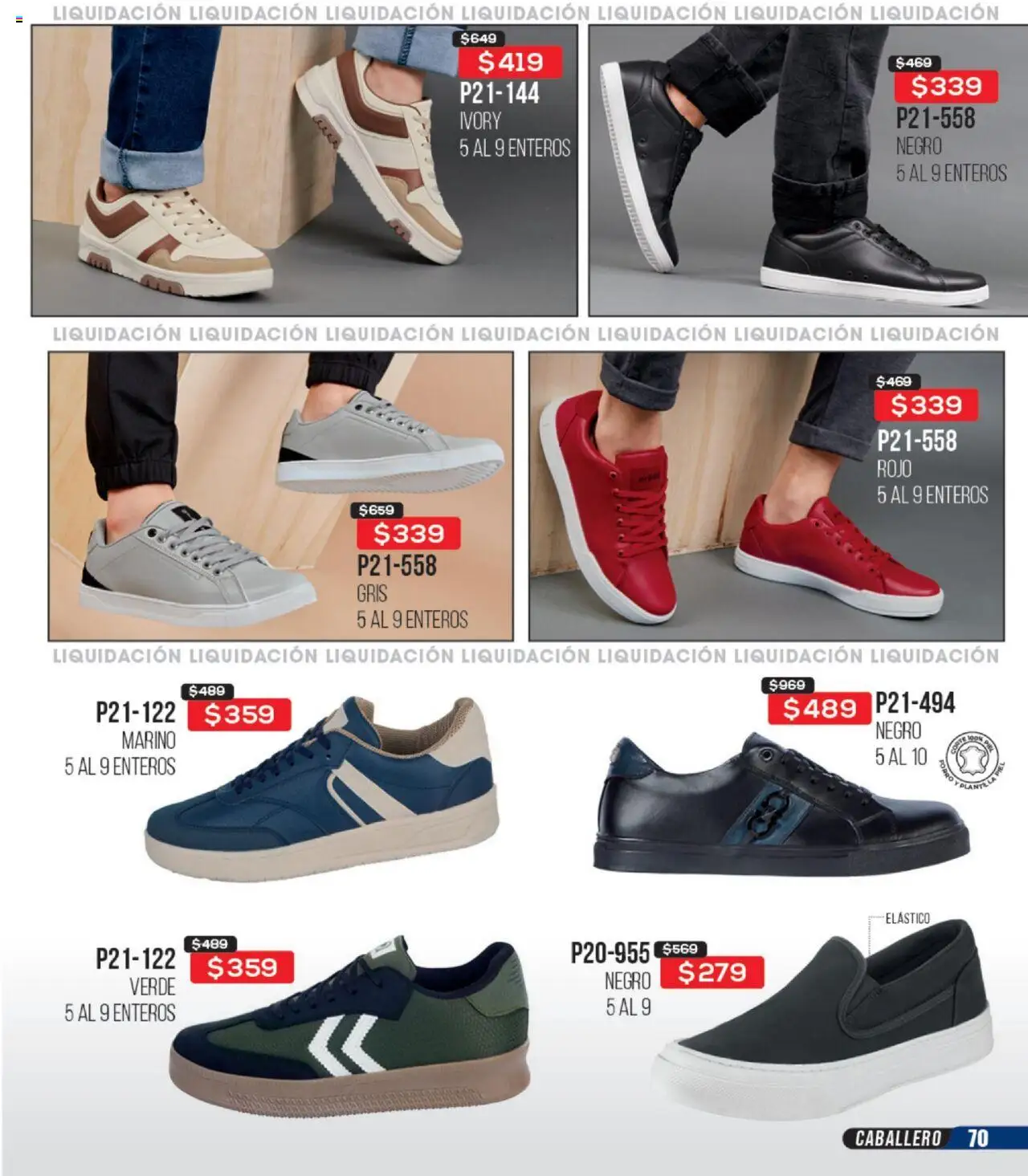 Nuevas ofertas de Cklass válidas en toda la República Mexicana desde el 09.09.2025. ¡Encuentra las mejores ofertas en Cklass - Catálogo Liquidacion Calzado! | Página: 71