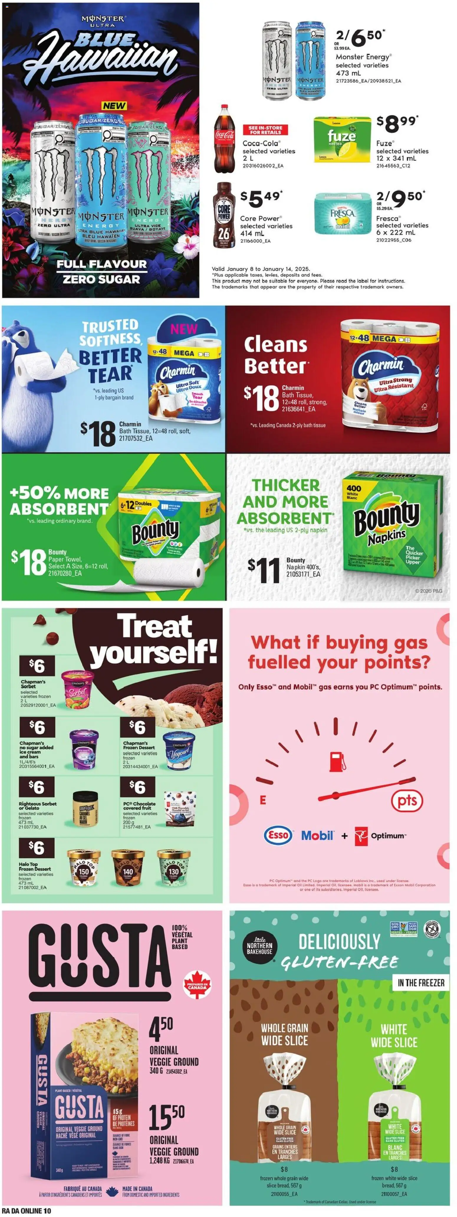 Atlantic Superstore flyer valid from 08.01.2026 | Page: 26 | Products: Tea, PC, Oil, Chocolate