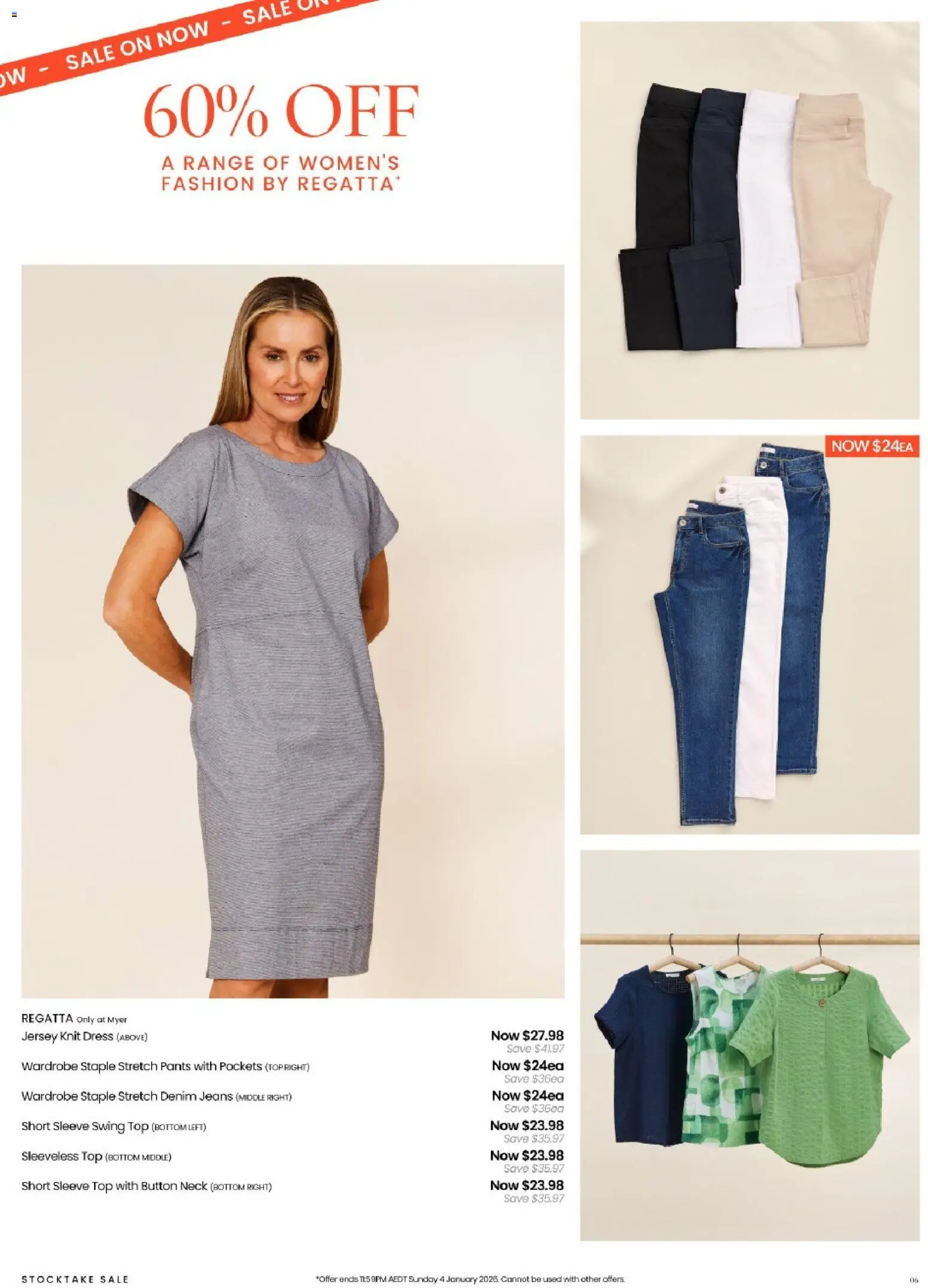 Myer catalogue - valid from 26.12.2025 | Page: 6 | Products: Jersey, Dress, Jeans, Wardrobe