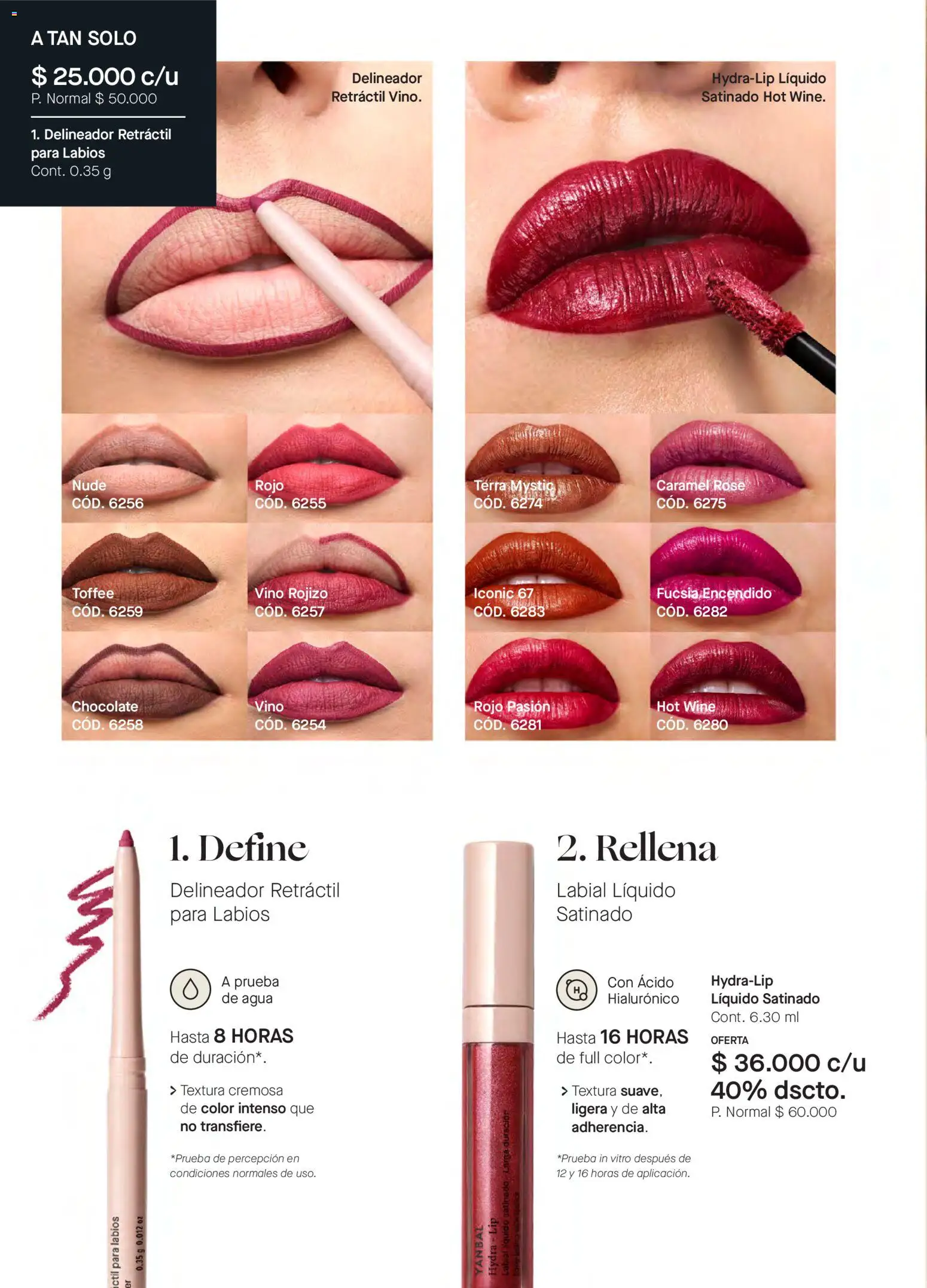 Yanbal revista - valida desde el 28.02.2026 | Página: 66 | Productos: Agua, Delineador, Chocolate, Vino