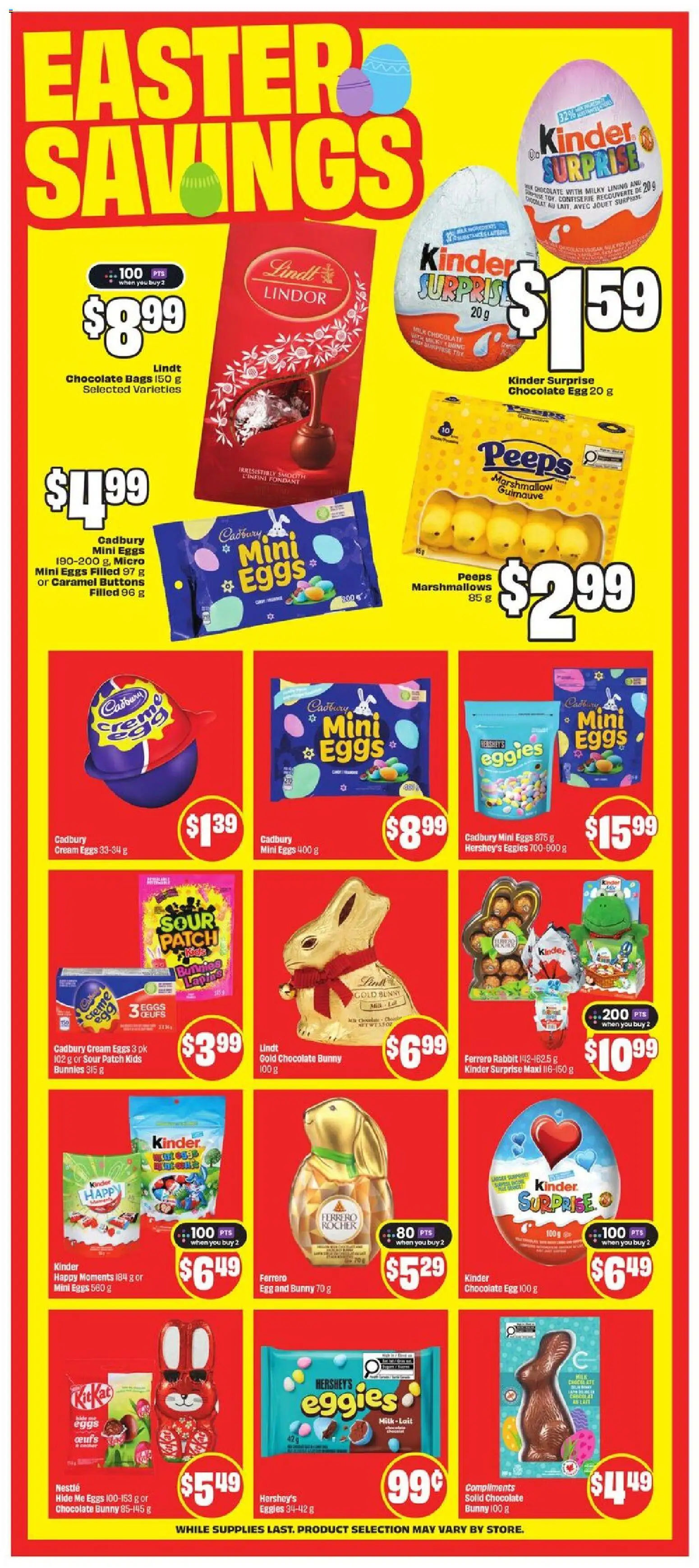 FreshCo flyer valid from 26.02.2026 | Page: 9 | Products: Cream, Milk, Eggs, Chocolate