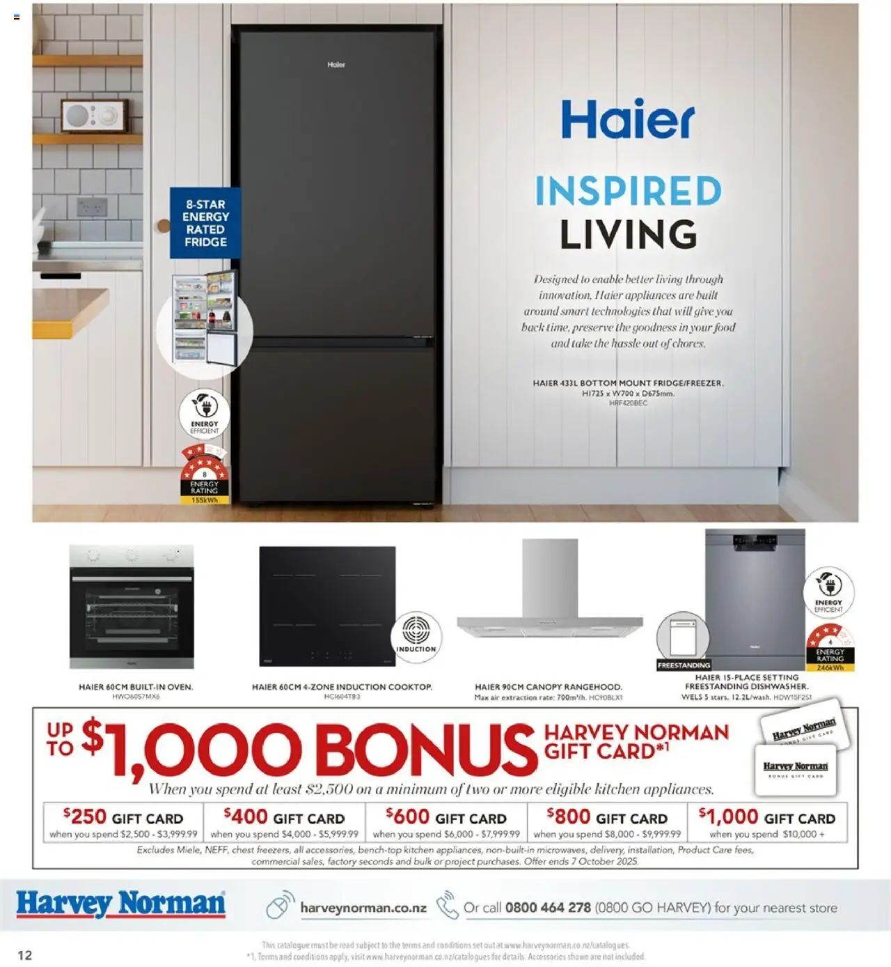 Harvey Norman catalogue from 27.08.2025 | Page: 12