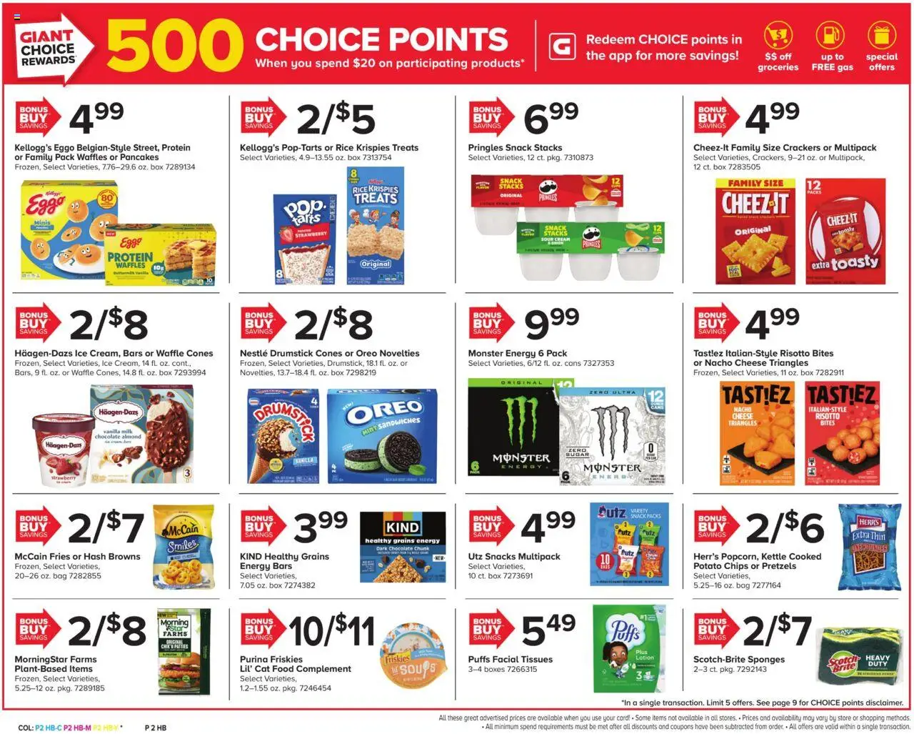 Giant Weekly Ad - valid from 08.08.2025 | Page: 2 | Products: Milk, Rice, Cream, Sugar